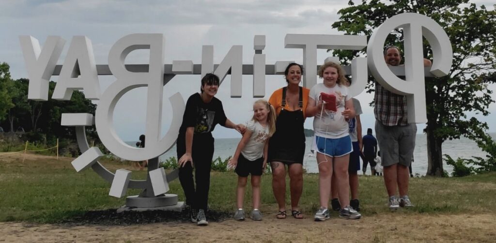 Joplin facilitator Mike Weist and family