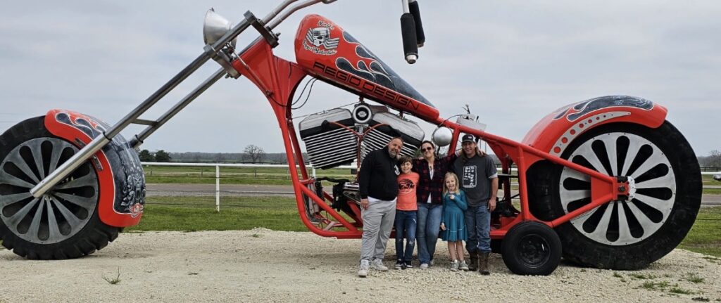 Joplin facilitator Mike Weist and family